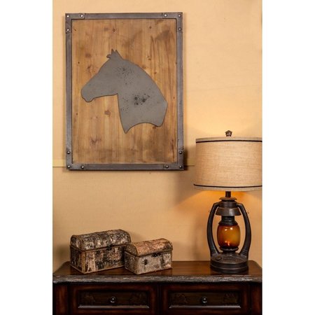 VINTAGE Horse Faux Metal Wall Decor FMHORSE